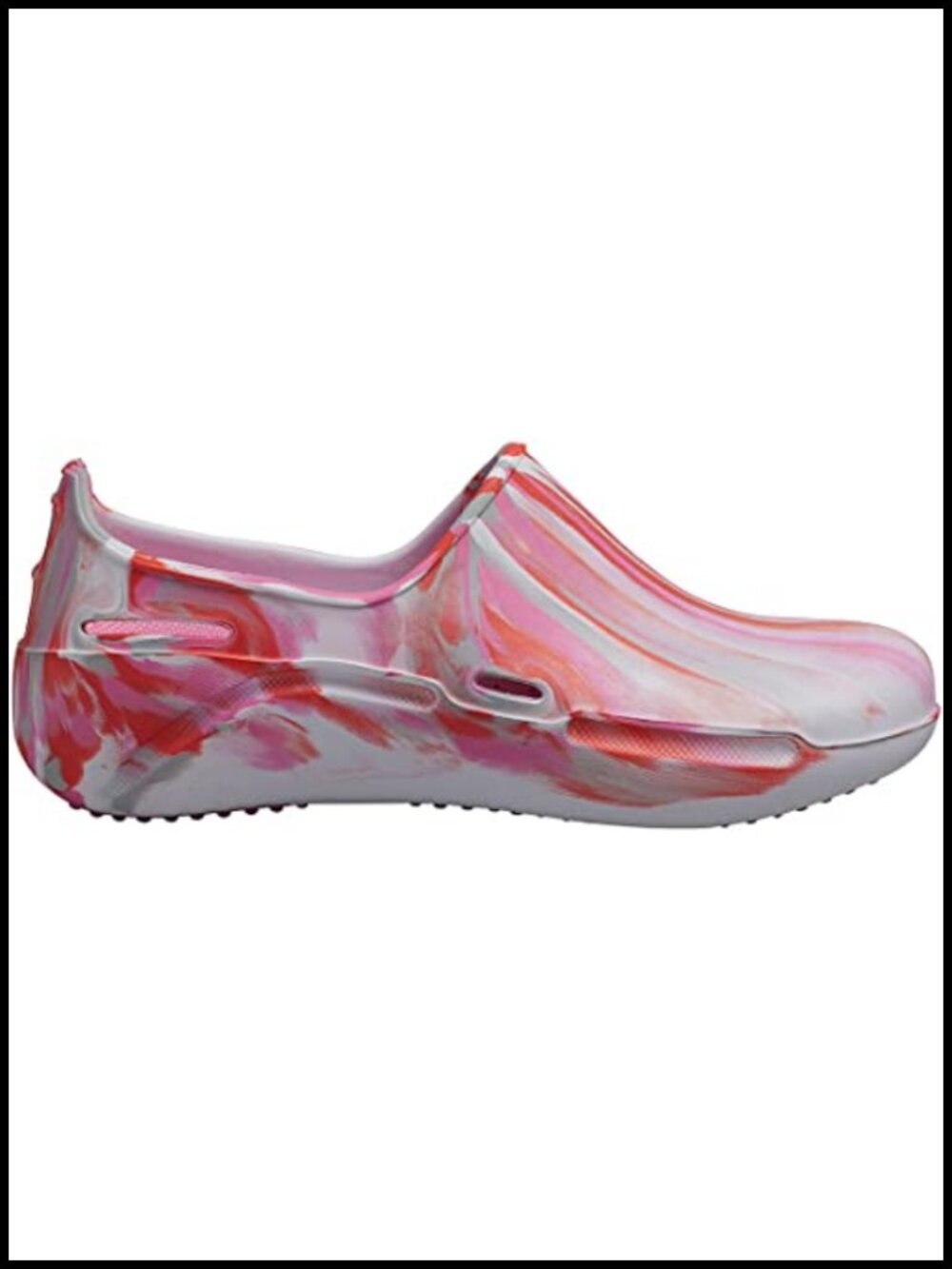 Anywear Streak Water Resistant Work Clogs Slip Resistant Nursing Shoes